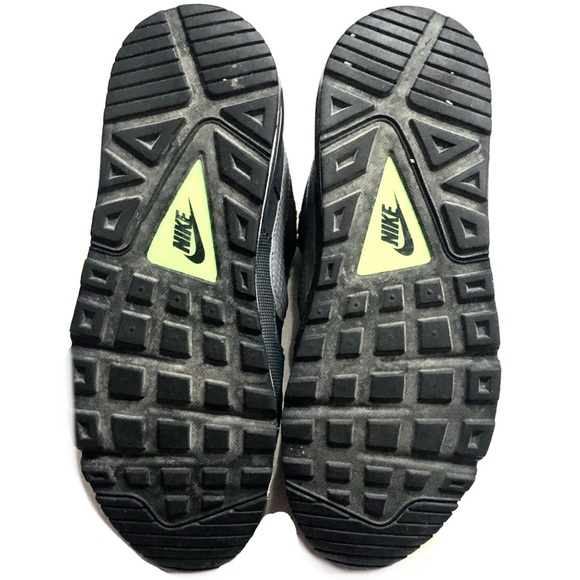 NEON GREEN NIKE AIR MAX COMMAND C-BLACK GREEN - Picture 12 of 13